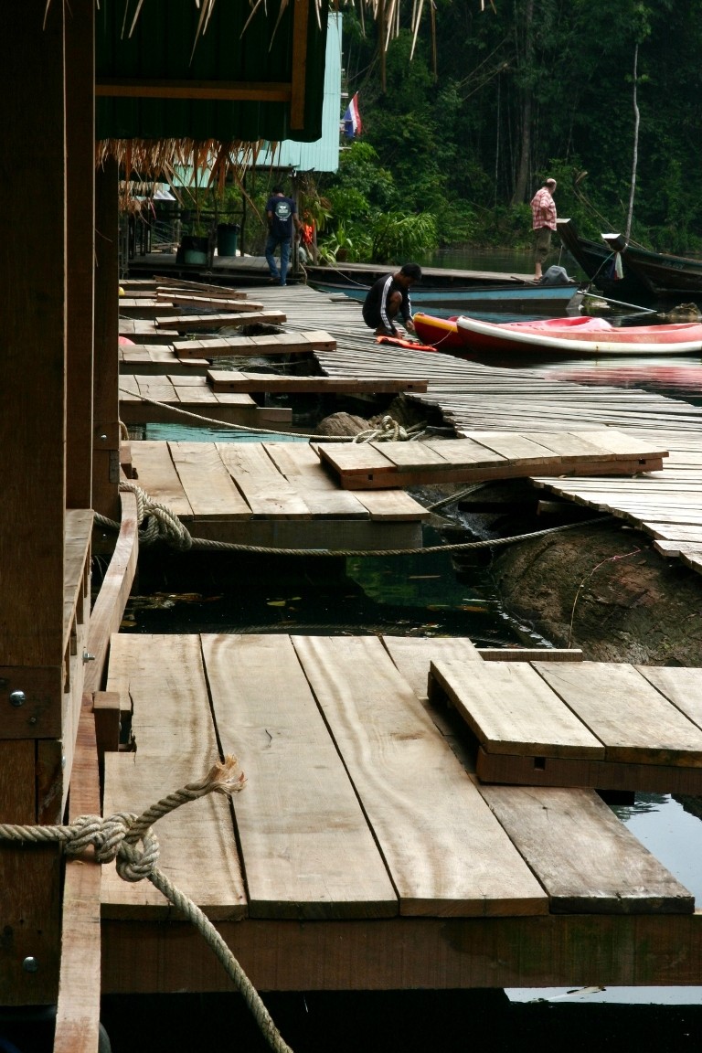 Raft Houses, Cheow Lan Lake, Khao Sok National Park